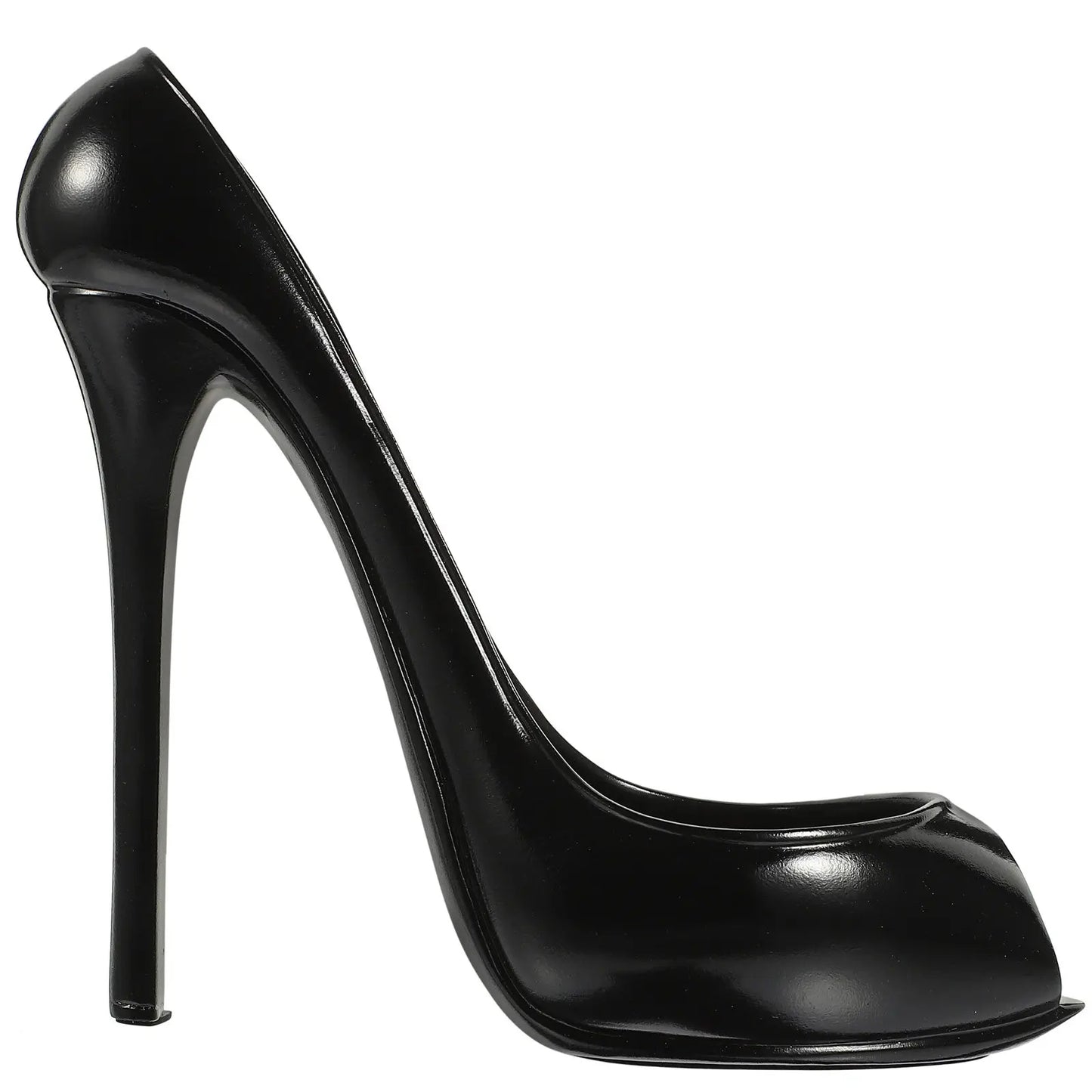 Suporte para Garrafa de Vinho em Resina em Formato de Salto Alto