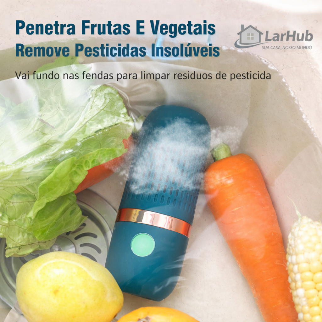 Lavador de legumes portátil